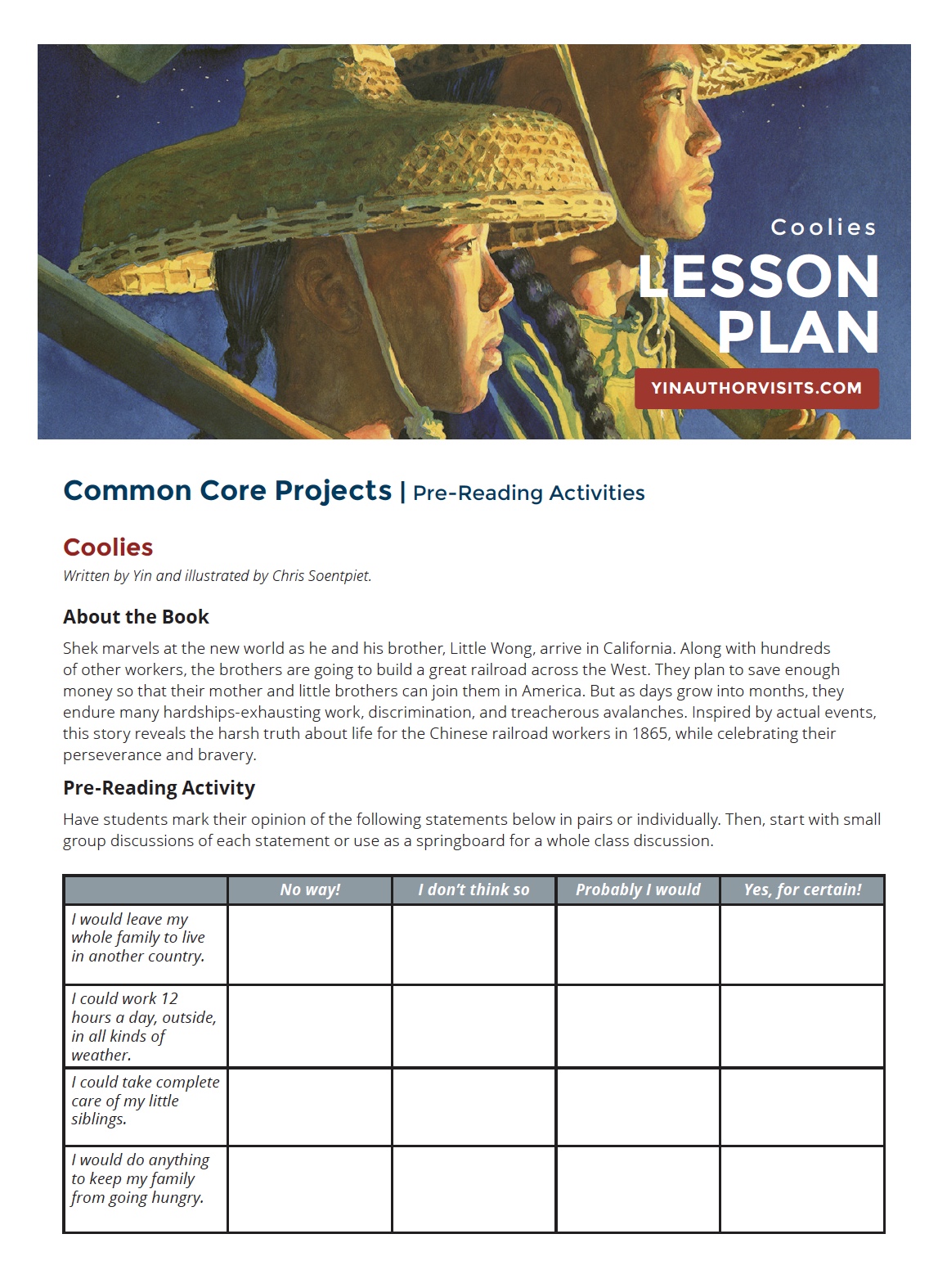 Coolies Lesson Plan Cover jpg