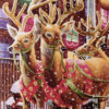 SANTA'S REINDEERS (fine art print) - Image 3